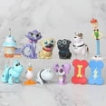 thumbnail image 2 of 12pcs Puppy Dog Pals Bingo Rolly Skateboards Action Figure Toy Christmas Gift, 2 of 5