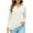 White, variant on Womens Sweaters Crewneck Cable Knit Sweater Long Sleeve Fall Tops for Women 2025