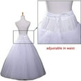 thumbnail image 3 of Vestido de novia sin tirantes, corte A, con falda interior, para eventos formales y ceremonias., 3 of 5