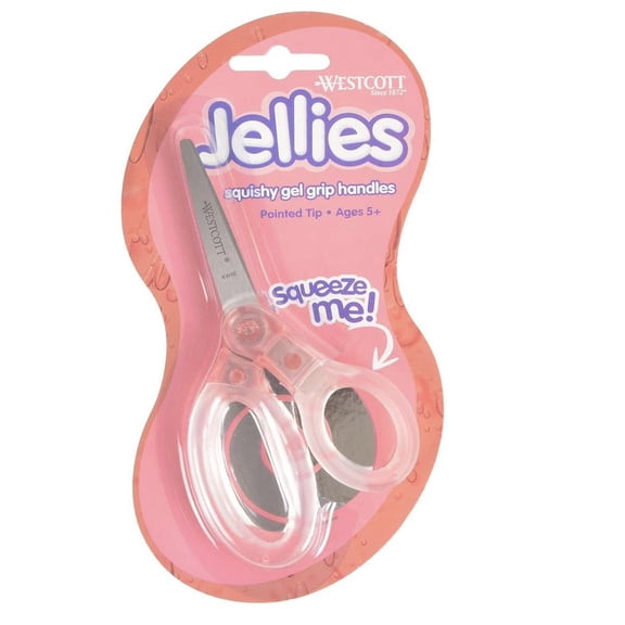 Westcott Jellies Student 5" Blunt Tip Scissors Red