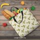 thumbnail image 5 of Balery Green Snake Bolsa de Mano para Mujeres con Cremallera, Bolsa de Gimnasio con Compartimentos, Bolsa para Laptop, Bolsa para Trabajo, 5 of 7