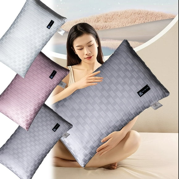 Deals! Gspmoly Neck Pillow Home Sleeping Pillow Sleeping Neck Pillow Ergonomic Pillow Pillow Core Does Not Collapse and Deformation Deals