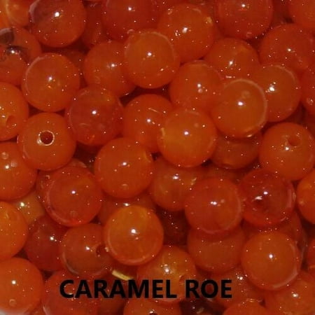 UPC: 0898443000486 | Troutbeads Caramel Roe 6-10mm Trout Fishing Bead (10mm)