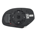 thumbnail image 4 of Fits 07-08 Chevy GM Trucks Right Pass Mirror Glass Heated w/Signal w/Rear Holder, 4 of 7