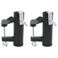 thumbnail image 1 of vidaXL Pinces à Parapluie pour Balcon 2 Pcs 25-38 mm Acier, 1 of 5