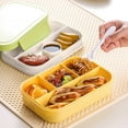 thumbnail image 6 of Steadline Healthy Meal Bento Box,Large Capacity Lunch Container With Multiple Compartments And Airtight Seal For Nutritious Meals And Office Essentials With Durable Material And Microwave Safe, 6 of 6
