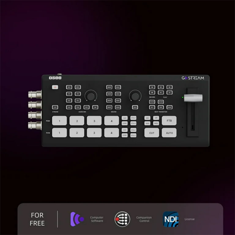 Osee GoStream Duet Multi-Camera SDI/HDMI Live Stream Video Mixer