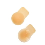 Reusable Adhesive Silicone Women Nipple Covers, Women Push up Breast Lift Pasties - Beige