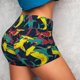 thumbnail image 4 of Fotbe Colorful Sharks Shorts Sin Costuras – Shorts Deportivos de Cintura Alta para Mujer, Elásticos para Gimnasio, Yoga, Running o Ciclismo-XX-Large, 4 of 8