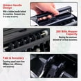 thumbnail image 4 of Money Counter Machine, Automatic Bill Counter Cash Counter Money Pcs Counting Machine with UV/MG Counterfeit Detection, Digital Display, Add/Batch Modes for Multi-Currency, AC 110V, 4 of 6