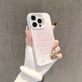thumbnail image 4 of for iPhone Case,Cute Hollow Bear Gradient Pattern Slicone Soft Shockproof Phone Case (Pink,iPhone 14 Plus), 4 of 6