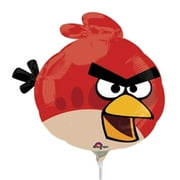 Anagram 58502 14 in. Angry Birds Red Bird Inflated Balloon