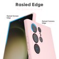thumbnail image 4 of Loeoel Funda Para Samsung Galaxy S23 Ultra Silicona Minimalista Ultra Delgada Gel De Goma Suave Color Sólido Mate Tpu Linda Funda Para Mujeres Hombres Diseño Estético Femenino Y Cubierta De Cámara Ros, 4 of 5