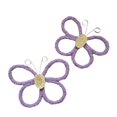 thumbnail image 3 of CoudarTitie 2 Pieces Butterfly Wall Art Decor Boho Decorative Modern Wall Hanging Decoration Purple, 3 of 9