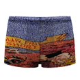 thumbnail image 2 of Phish Your Trip Is Short Men's Mesh Boxer Briefs Cooling Breathable Sports Underwear Vertical Fly, 2 of 5