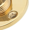 thumbnail image 5 of Powkky Marine Drain Plug Kit 25mm/1in Mounting Hole Bronze Mirror Polished for Fish Wells Ice Chests Yacht, 5 of 10