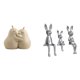 thumbnail image 1 of sujetalibros decorativos,Sujetalibros decorativos para oficina,hogar,libros pesados,Sujetalibros,topes,estantes,expositores modernos,Escultura de figura,Estatua sentada Figura Escultura Adorno, 1 of 8