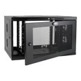 thumbnail image 3 of Tripp Lite 9U Wallmount Rack Enclosure Server Cabinet Wide Cable Management - Rack enclosure cabinet - wall mountable - black - 9U - 19", 3 of 9
