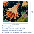 thumbnail image 5 of Sea Slug Square 8.3x9.8 Inch Non-Slip Rubber Bottom Printed Desk Mat Gaming Mousepad Mouse Mat for Office and Gaming, 5 of 6