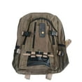 thumbnail image 2 of Men's Backpack, Durable Water-Resistant Canvas Backpack, Multi-Compartment Adjustable Straps Bag for Commuting Travel, Brown, 2 of 2