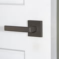 thumbnail image 2 of Viaggio 625492 Quadrato Right Handed Solid Brass Non-Turning One-Sided Dummy Door Lever -, 2 of 7
