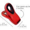 thumbnail image 3 of shiyou-NO MAGNET, Chip Clips, Bag Clips, Chip Clips Bag Clips Food Clips for Food Packages, Bag Clips for Chips, Bag Clips for Food, Chip Clips Pack of 6, 3 of 4