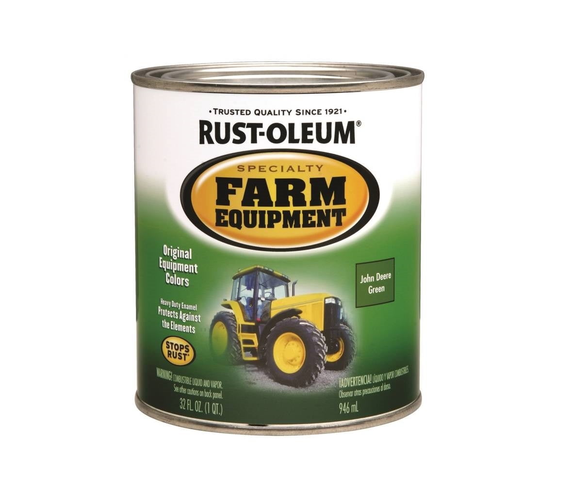 RustOleum 280108 Specialty Farm & Implement Paint, JD Green, 1 Qt