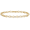 Gold, variant on 14K Gold Plated 3mm CZ Heart Tennis Bracelet for Women, Dainty Elegant Holiday Gift for Her
