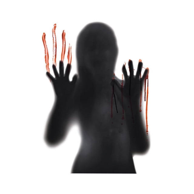 Pegatina De Ventana Autoadhesiva, Pegatina De Fantasma De Terror, Decoración De Halloween Para El Hogar, Bar, Oficina, Fiesta sonducket HA037097-00