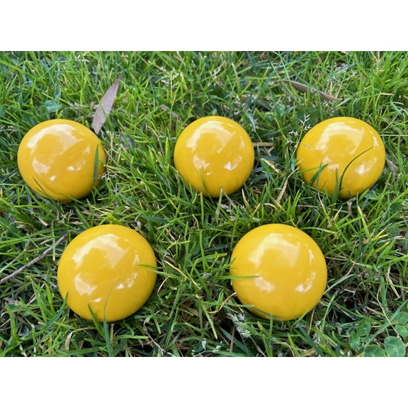 Epco Bocce Yellow Pallinos - 5 Pack (3 of 4)