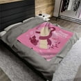 Stay Warm and Support A Cause with Our Cancer Awareness Print Blanket A