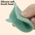 thumbnail image 4 of Hair Washing Brush – Silicone Scrubber & Comb for Baby Bath Cradle Cap Massage, 4 of 8