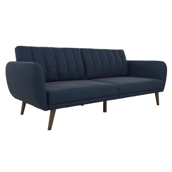 Pemberly Row Modern / Contemporary Sleeper Sofa in Navy Blue