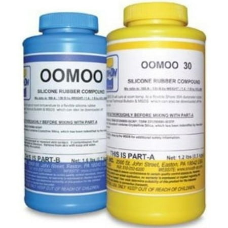 - Smooth-On Silicone Mold Making, Liquid Rubber OOMOO 30, Easy to Use - Trial Size 2.8 lb
