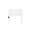 thumbnail image 4 of AFI Oxford Farmhouse Wood Panel Headboard with 2 USB Ports, Twin, White, 4 of 4
