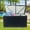 1Black + Metal, variant on Small Outdoor Metal Storage Box - Durable Waterproof Lockable Design for Patio Garden Backyard Small Items Storage