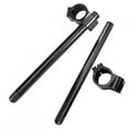 thumbnail image 4 of 43mm Universal Motorcycle Clip On Handlebar Fork Aluminum Separate Handle Set(Black), 4 of 5
