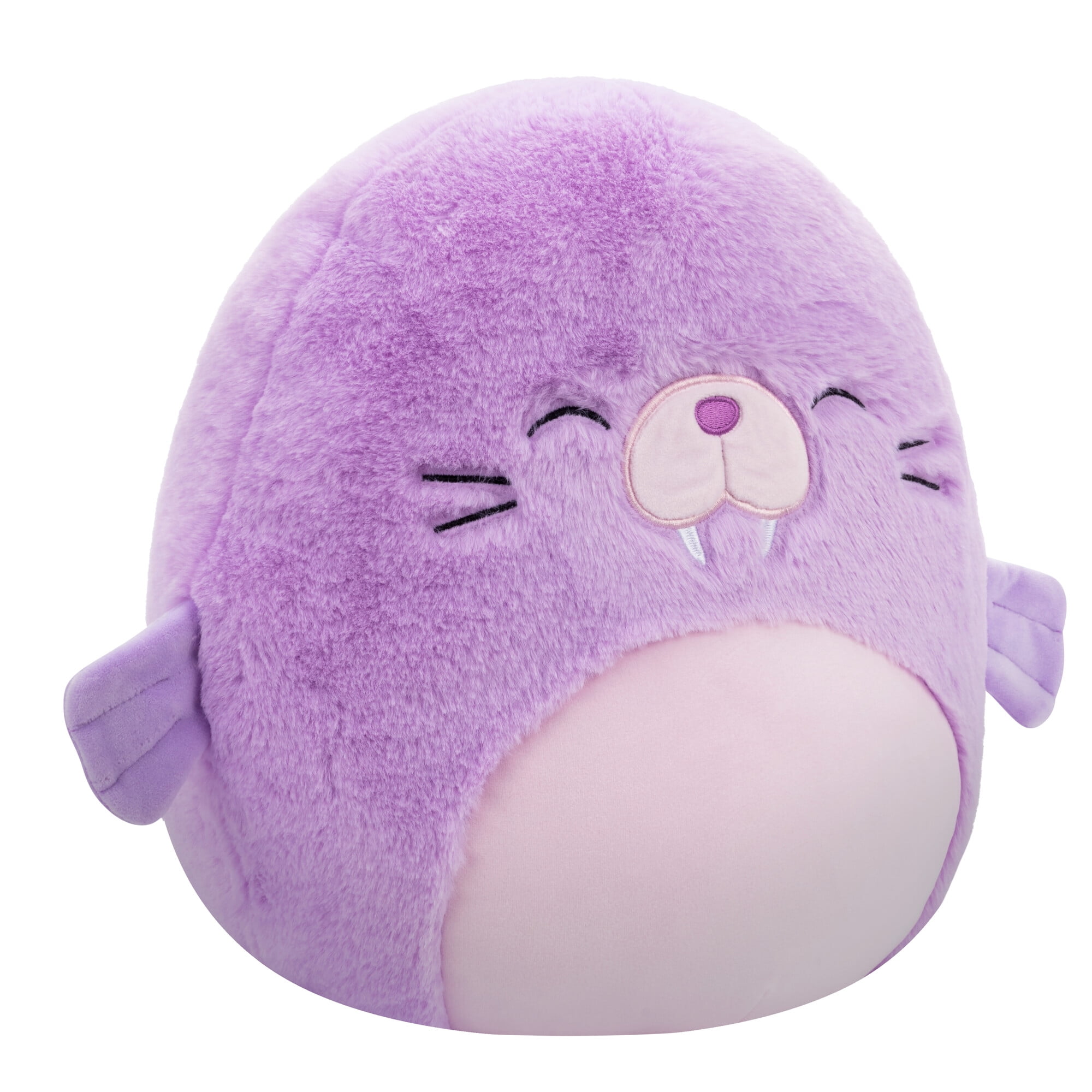 Jazwares Squishmallows 12" Plush: Fuzz-a-Mallows - Winnie the Purple Walrus