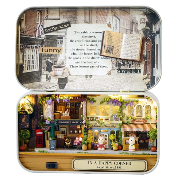 Casa De Muñecas Spilay Miniatura Teatro Escala 1 24