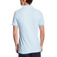 thumbnail image 2 of Lee Uniforms Men's Modern Fit Short Sleeve Polo Shirt, Light Blue, Large, 2 of 2