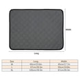thumbnail image 3 of Dznils Washable Dog Pee Pad,Washable Puppy Training Pad Pet Mat for Dogs,Cats Re-Usable Dog Pee Pad, Absorbent and Odour Ling, 3 of 11