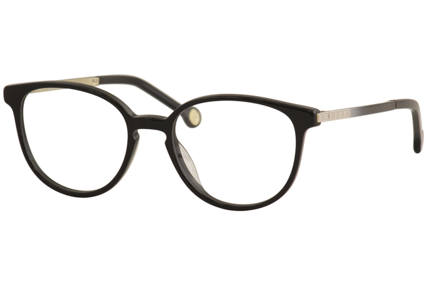 CH Carolina Herrera Eyeglasses VHE759K VHE/759/K 0700 Black Optical ...
