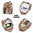 thumbnail image 5 of FORMRS Mini Backpack Purse for Women Quilted Travel Daypack Casual Shoulder Bag, Abstract Boat Ride, 5 of 7
