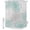 Aqua, variant on Yellow Grey Chrysanthemum Shower Curtains for Bathroom, Farmhouse Botanical Floral Modern Waterproof Fabric Shower Curtain, Decorative Bathroom Curtain for Bathtub, 36"x72" , No Hooks Included