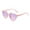 Pink, variant on Heart Girls Kids Sunglasses Bridge Width 11mm for Baby girl and boy Durable Cute Beige