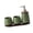 Retro green, variant on AOOOWER Elegant WabiSabi Design Ceramic Mouthwash Cup Liquid Soap Holder for Hotel