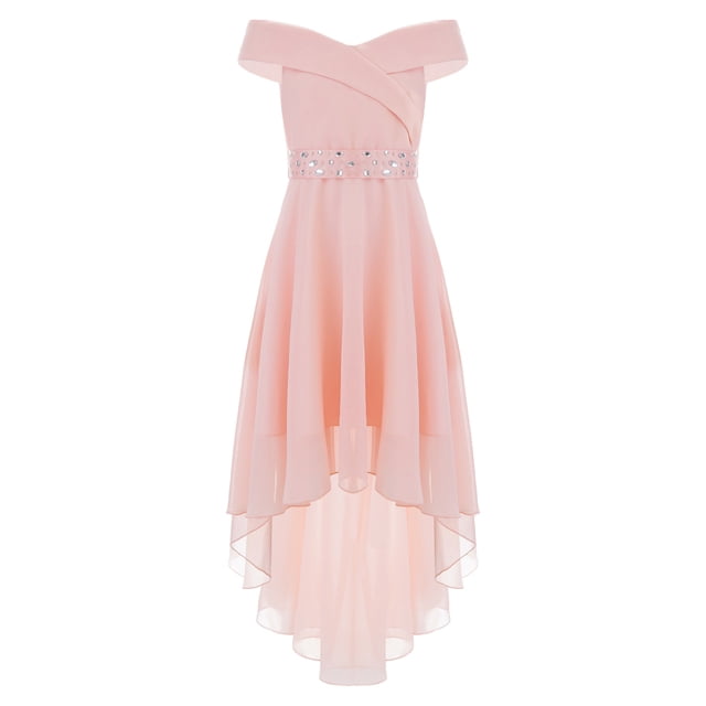 Robe en Mousseline Brillante à Paillettes pour Filles, Sans Manches, Découpes, Longueur au Sol, Robe de Fête, Princesse, Soirée, Mariage, Anniversaire, Robe de Fête