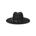 thumbnail image 2 of The Pioneer Woman Fedora Hat with Embossed Band, Black, 2 of 3