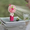 thumbnail image 4 of SLYNSHome Handheld Fan Rechargeable for Kids Cute Portable Mini Travel Fan for Women Girl Birthday Gifts (Red), 4 of 9