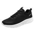 thumbnail image 1 of toraway Men Sneakers Wide Walking Summer Men Sports Shoes Fashionable and Simple Solid Color New Pattern Summer Mesh Breathable and Comfortable Lace Up Shoes 9, 1 of 4